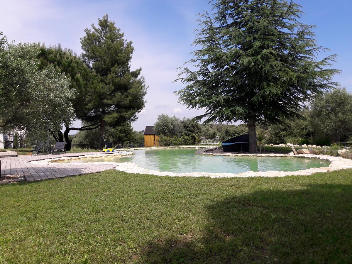 La Lune O Collines - Gite Villa Ledenon Exterior photo